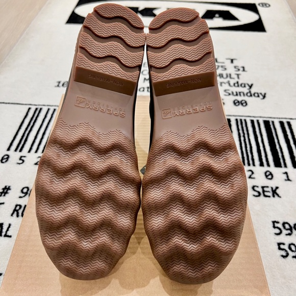 Men's Sperry Brewster Low Duck Waterproof Boot - Chocolate / Black - Picture 5 of 11